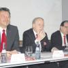 Präsentierten gestern Rekordzahlen für die Sparkasse Ingolstadt: Die Vorstandsmitglieder Jürgen Wittmann, Dieter Seehofer (Vorsitzender) und Anton Hirschberger (von links).  