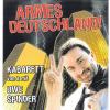 „Armes Deutschland!“ heißt das Programm von Uwe Spinder beim Kabarettabend in Binswangen. 