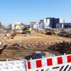 Inzwischen ist das neue Baugebiet an der Donauwörther Straße in Meitingen erschlossen. Die Straßennamen lauten Weberstraße und Bürgermeister-Rieger-Straße.