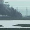 Schwarzer Rauch über dem Weltraumbahnhof Cape Canaveral: Eine Rakete der Raumfahrtfirma SpaceX ist bei einem Test explodiert.