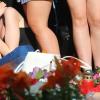 Trauernde nehmen an einer Mahnwache vor dem Olympia-Einkaufszentrum in München teil, zwei Tage nach einer Schießerei mit Toten und Verletzten. Auch die Schwester eines Pipinsrieder Fußballers ist unter den Todesopfern von München.  