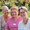 Sabine Rittner, Bernadette Salanga und Dr. Elli Kaul (von links) leisten psychosoziale Unterstützung für MItarbeiter am Klinikum Landsberg.