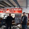 Die Mitglieder der Museumsfreunde Herbert Behringer und Karl Wiedenmann freuen sich an jedem ersten Sonntag im Monat auf viele Besucherinnen und Besucher in ihrem Feuerwehrmuseum. 