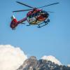 Die zwei in Peißenberg verunglückten Wanderer wurden per Hubschrauber ins Krankenhaus gebracht.
