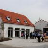 Das neue Schmuckstück in Münster: Das Dorfgemeinschaftshaus wurde nach zweijähriger Bauzeit nun feierlich eingeweiht.