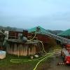 Biogasanlage gerät in Brand: Feuerwehren im Großeinsatz