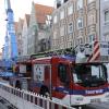 Die Feuerwehr ist am Mittwochabend erneut in der Augsburger Karolinenstraße im Einsatz. 