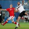 Christoph Metzelder im Einsatz für die Nationalmannschaft, hier bei der Europameisterschaft 2008 gegen Österreich.