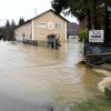 Am Montag hatte sich die Hochwassersituation in Fischach mehr als zugespitzt.