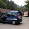 Vierfachmord in den französischen Alpen: Auf diesem Waldparkplatz wurden die Leichen gefunden.
