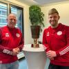 Der TSV Buch war mit Trainer Harald Haug (links) und Abteilungsleiter Steffen Amann dem WFV-Pokal in Stuttgart schon ganz nahe.