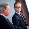 Bundesaußenminister Heiko Maas (r) und sein luxemburgischer Amtskollege Jean Asselborn wollen eine unabhängige Untersuchung der Vorfälle im Golf von Oman.