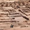 Gesamtansicht der 3000 Jahre alten Ruinen der von ägyptischen Archäologen entdeckten «verlorenen Stadt» im heutigen Luxor.