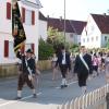 Sein hundertjähriges Bestehen feierte der Schützenverein „Tirol Riedsend“ am vergangenen Wochenende. Angeführt wurde der Festumzug von der Vorstandschaft und den Festdamen. 