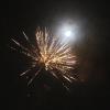 Der Mond machte das Feuerwerk über Illertissen besonders ansehnlich. 