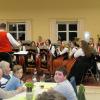 Mit musikalischem Schwung und viel Talent unterhielten die Musiker in Hasberg beim Abend der Blasmusik ihre Gäste. 	