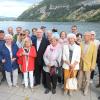 Seit 47 Jahren treffen sich Menschen aus Mering und Ambérieu, hier im vergangenen Herbst in Frankreich. 	