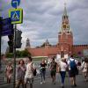 Der Rote Platz in Moskau. Die Hälfte der Deutschen sagt einer Umfrage zufolge «Nein» zu der Frage, ob sich Deutschland gut mit Russland stellen sollte.