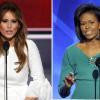 Die Reden gleichen sich zum Teil aufs Wort: Melania Trump am 18.07.2016 und Michelle Obama am 25.08.2008.