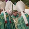 Was will er noch erreichen? Der 85-jährige Papst Franziskus, vor kurzem mit Kardinälen aus aller Welt im Petersdom.