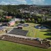 Die Stadtwerke Landsberg kümmern sich in der Kläranlage um die Reinigung benutzten Wassers.