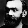 Das undatierte Archivbild zeigt den Stifter des Nobelpreises, Alfred Nobel.