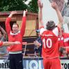 Jubel bei den Fußballern des TSV Pöttmes: Nach dem 3:1-Sieg in Burgheim haben sie sich als Vizemeister der Kreisliga Ost für die Relegation qualifiziert und dürfen auf eine Rückkehr in der Bezirksliga hoffen.