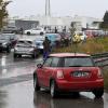 Rund um das Corona-Testzentrum an der Messe in Augsburg mussten Autofahrer mit Stau und Verzögerungen rechnen.