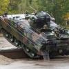 Der Bundestag hat grünes Licht für die Lieferung von schweren Waffen in die Ukraine gegeben. Hier zu sehen: Ein Marder-Panzer der Bundeswehr