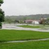 Starkregen macht der Gemeinde Deisenhausen immer wieder zu schaffen - so wie auf unserem Bild durch Überschwemmungen der Günz, aber auch an Wegen und Gräben im Gemeindegebiet.