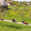 Seit April dieses Jahres gehören sie zum Ortsbild im Dominikus-Ringeisen-Werk in Ursberg fest dazu: Die E-Bikes, E-Rollfiets und Lastenräder haben sich bewährt.  	