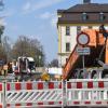 Die Bauarbeiten in der Dillinger Prälat-Hummel-Straße gehen zu Ende.