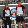 Talida Chrubasik und Domenic Kiehl waren mit dem deutschen Jugend-Kader jüngst bei der Europameisterschaft der Bogenschützen in Griechenland.  	