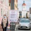 Ab Donnerstag gilt auf öffentlichen Plätzen, auch in Dillingen in der Königstraße, die Maskenpflicht.