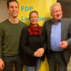 Sie treten für die FDP in der Region Landsberg an: (von links) Andreas Deiner, Birgit Kerckhoff und Peter Münster.