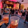 Mit einem Aperol Spritz konnte man den Abend im Friedberger Schloss ausklingen lassen.