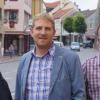 Eugen Beck, Stefan Spengler und Uwe Steinbrecher können sich für Mering einen Citiymanager vorstellen. 