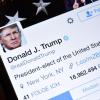 Ein Twitter-Account von US-Präsident Donald Trump.