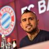 Arturo Vidal wurde in München offiziell vorgestellt.