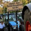 In Nordrhein-Westfalen haben die Landwirte bereits mit Traktoren protestiert. 