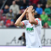 Dominik Kohr vergab eine Großchance des FC Augsburg.