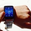 Eine Samsung «Gear S» Smartwatch auf der Elektronikmesse IFA im Tempodrom in Berlin.