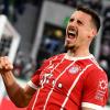 Münchens Sandro Wagner bejubelt sein Tor zum 1:1 gegen den VfL Wolfsburg. Der FC Bayern siegt im Auswärtsspiel mit 2:1.