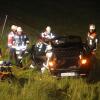 21-Jähriger nach schwerem Unfall aus zerstörtem Auto befreit