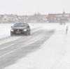 Mit schneeglatten Straßen wie hier südlich von Lengenfeld ist weiterhin zu rechnen.