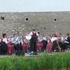 Kurz nachdem die Stadtkapelle Lauingen den zweiten Platz beim Blasmusikcup errungen hatte, traten die Musiker mit ihrem Programm auch auf der Seebühne in der Heimat auf. 
