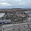 Schon früh machten sich Landwirte aus dem Landkreis auf den Weg nach Nördlingen zum Protest. Der Verkehr staute sich auf der B25 und in der Innenstadt. Über 1000 Traktoren waren auf der Kaiserwiese.