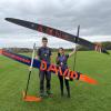 Anna und David Schütz sind Jugendmannschaftseuropameister im Modellsegelfliegen.