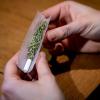In Dinkelscherben wurde ein 20-Jähriger mit Marihuana erwischt.
