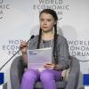 Greta Thunberg  beim Weltwirtschaftsforum in Davos.